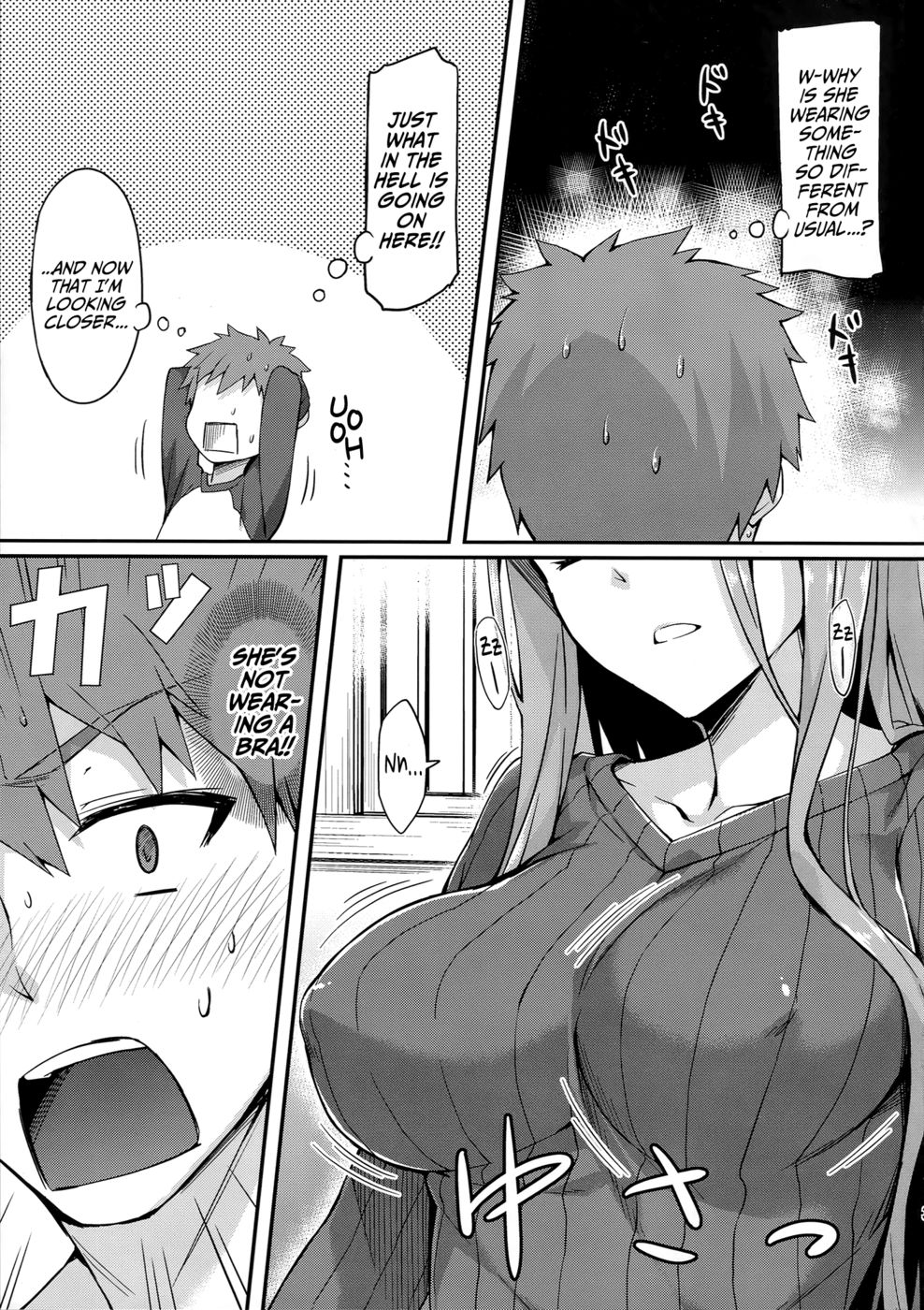 Hentai Manga Comic-Rider-san to Tate Sweater-Read-4